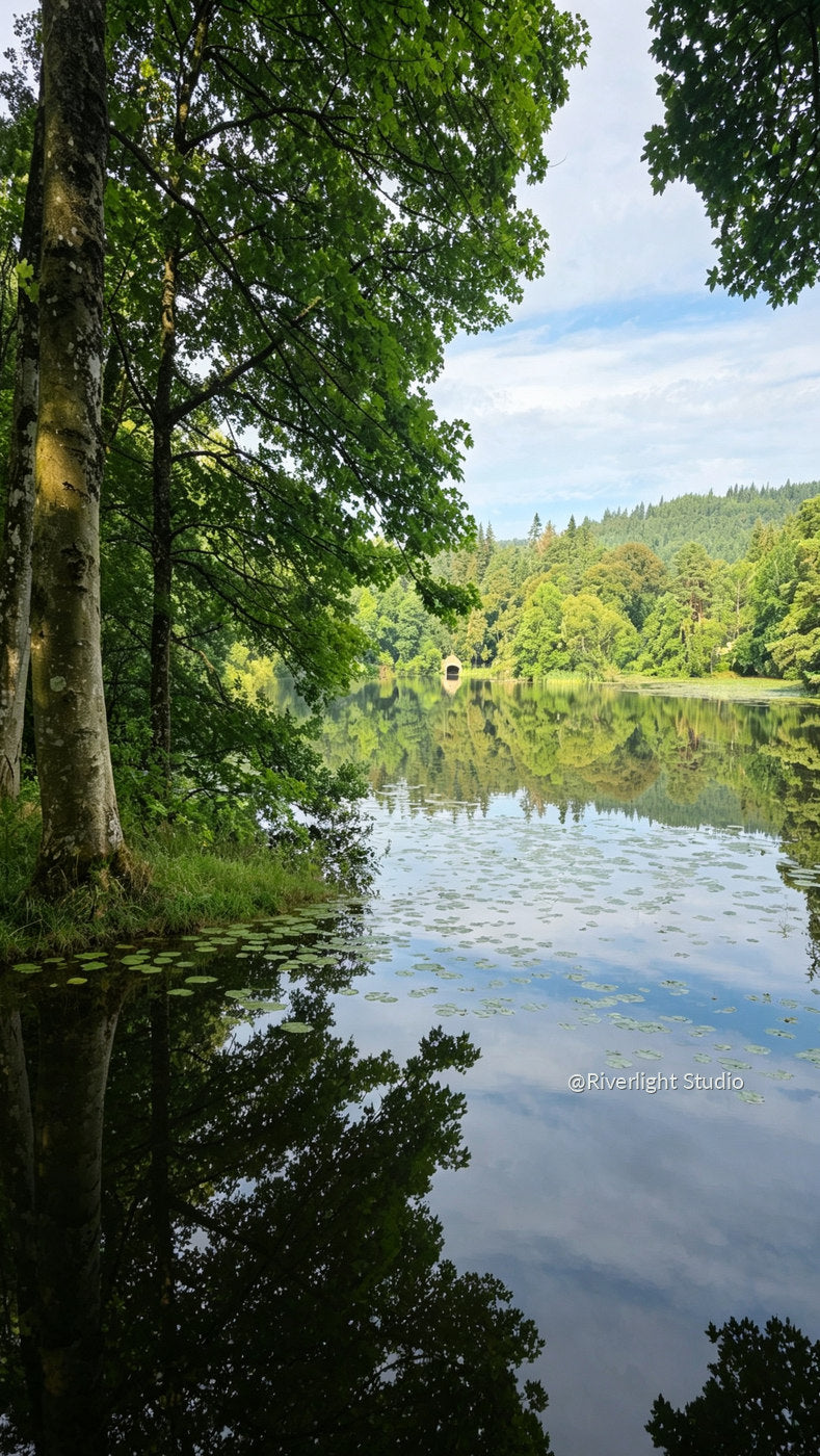 Quiet Reflections at the Loch — portrait preview, @Riverlight Studio