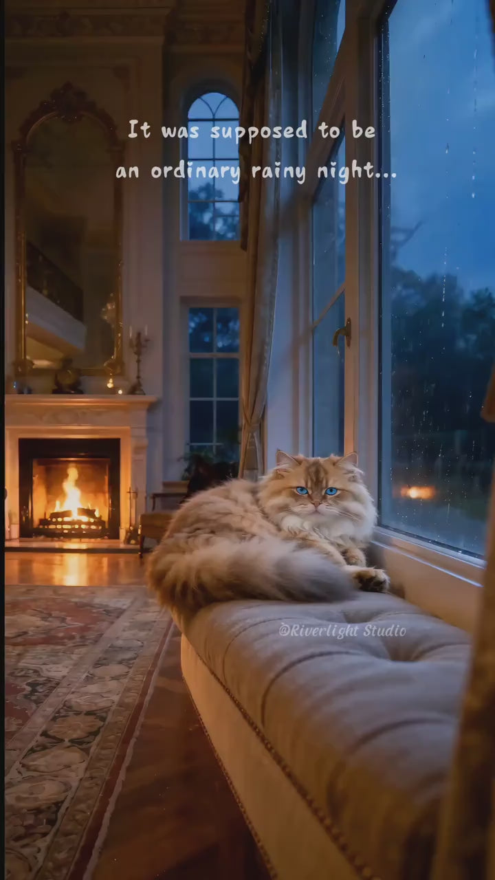 Rainy Night in the Villa | Pixel & Mist — Digital Story Film
