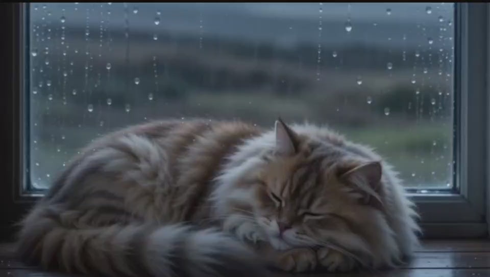 Fade into Blue (4-Min Music Video) | Midnight Rain & Sleeping Cat